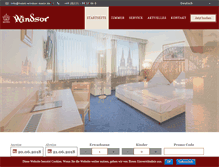 Tablet Screenshot of hotel-windsor-koeln.de